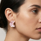 Aura Pembe Küpe