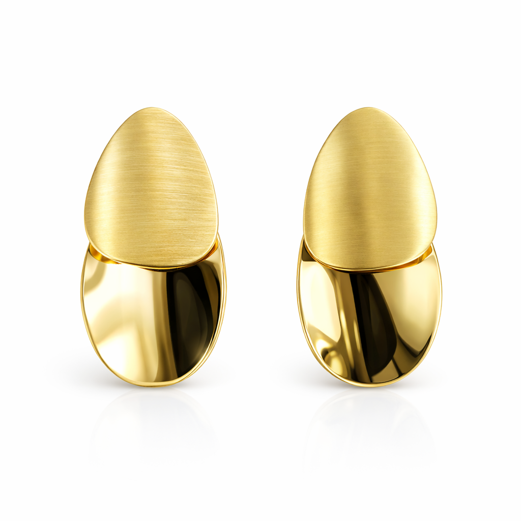 Ay Işığı Küpe Gold