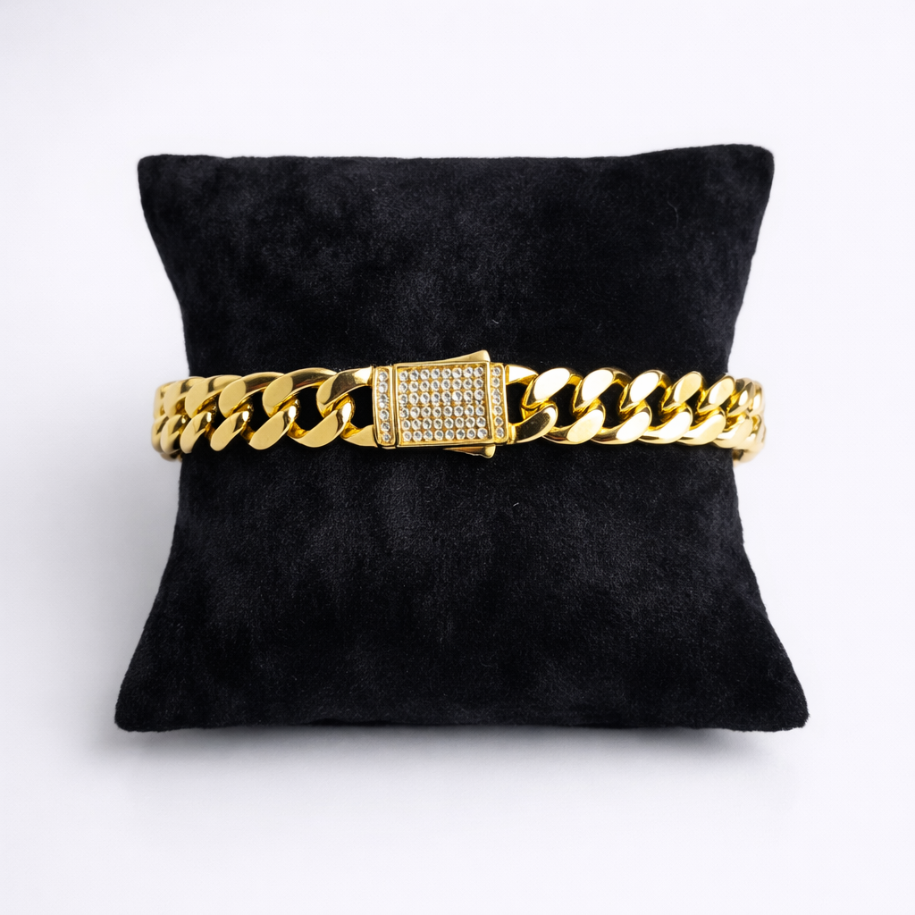 Golden Lock Bilekliği