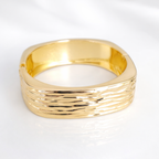 Ripple Gold Bangle Bileklik