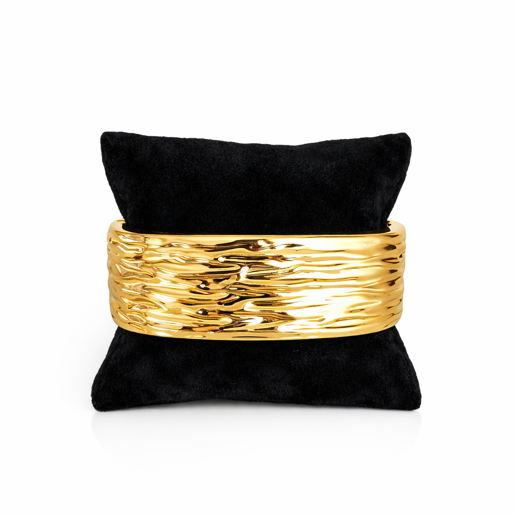 Ripple Gold Bangle Bileklik