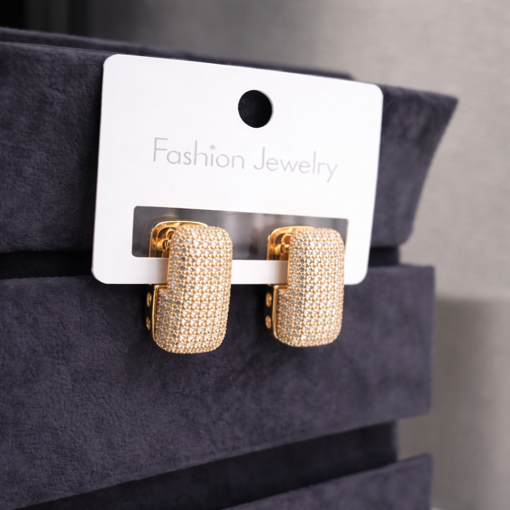 Crystal Grid Küpesi